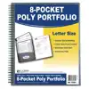 8-Pocket Vinyl Portfolio