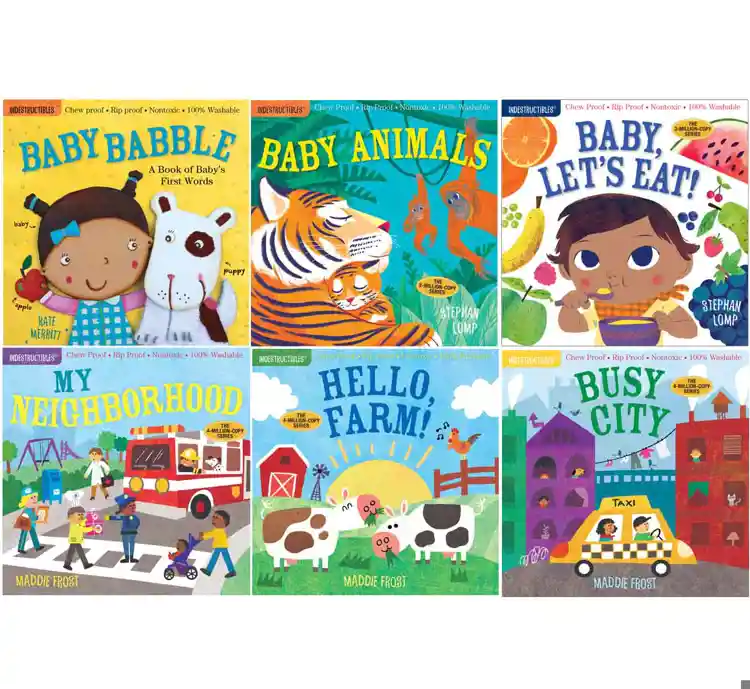 Indestructibles First Words Book Set