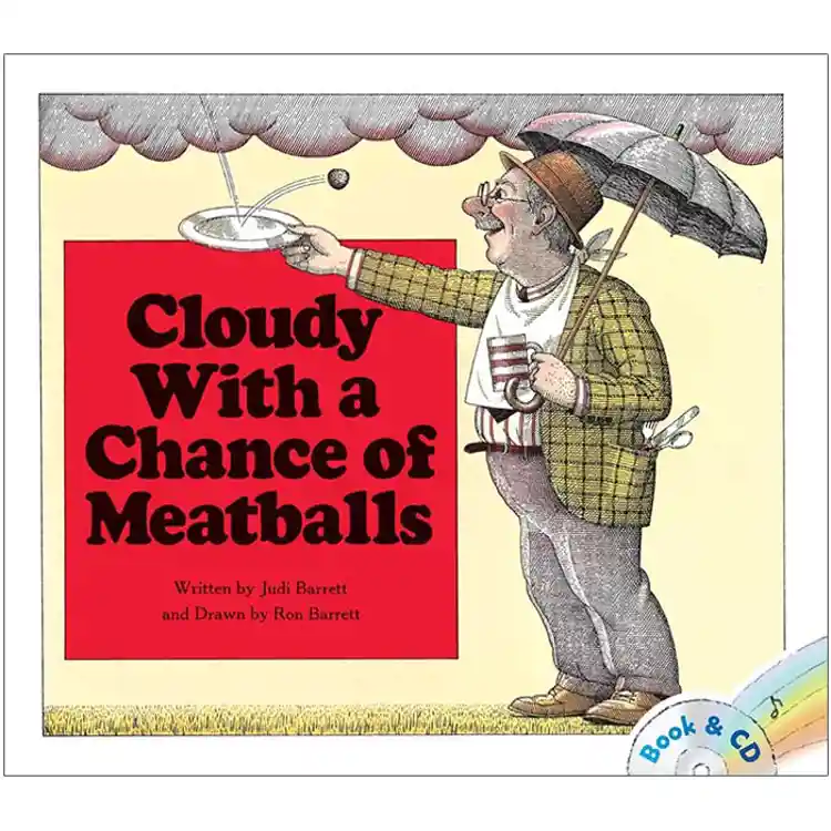 Cloudy with a Chance of Meatballs Book with CD