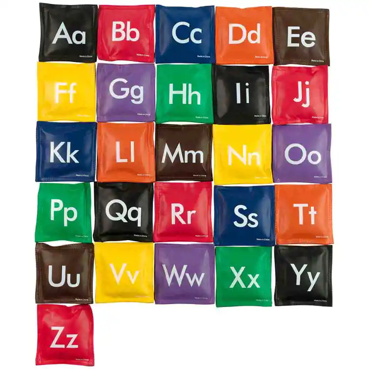 Alphabet Bean Bags, Set of 26