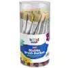 Artful Goods® Stubby Brush Bucket, Flat Brushes