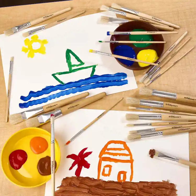 Artful Goods® Preschool Paint Brush Assortment