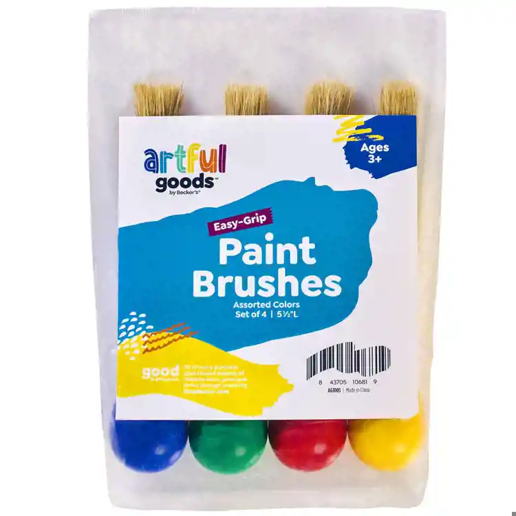 Artful Goods® Easy-Grip Paint Brushes