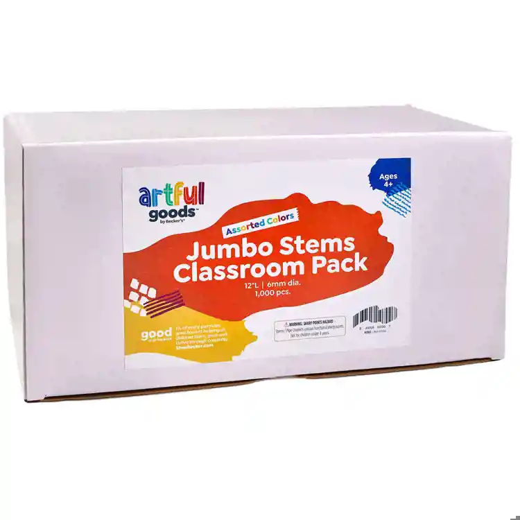 Artful Goods® Stems Classroom Pack, 12" Jumbo