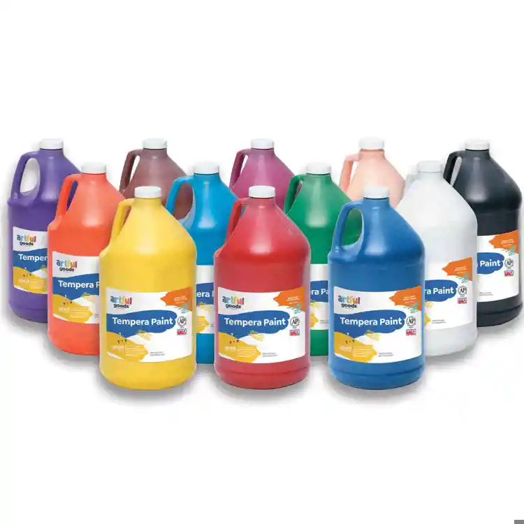 Artful Goods® Tempera Paint Gallon  Set