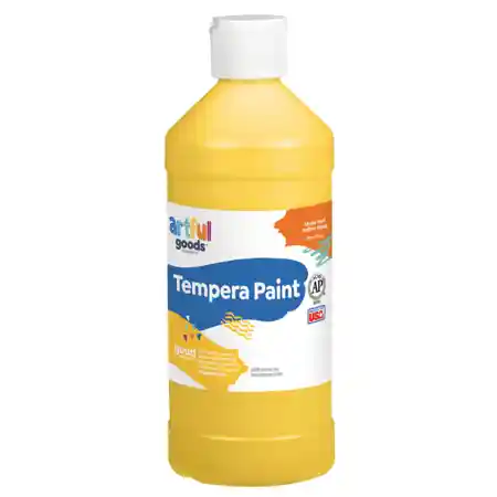 Artful Goods® Tempera Paint, Pint - Yellow