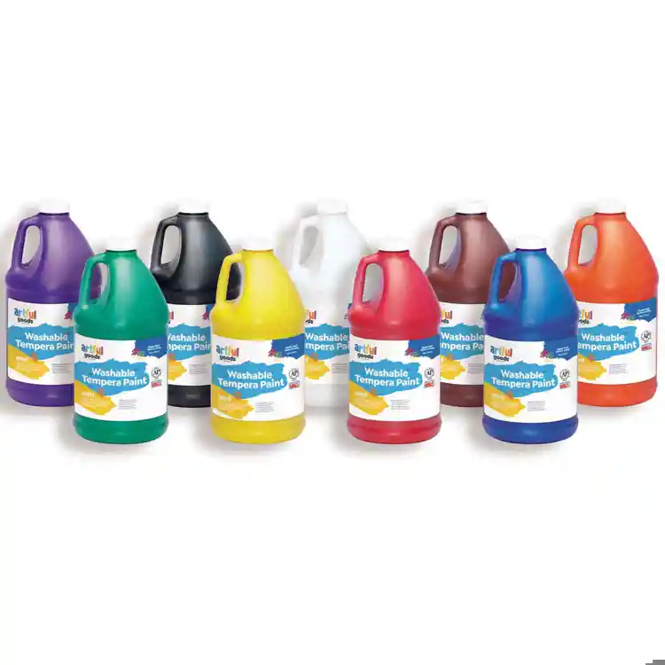 Artful Goods® Washable Paint Half-Gallon Set