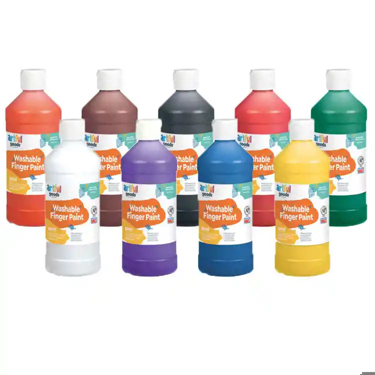 Artful Goods® Washable Finger Paint Pint Set