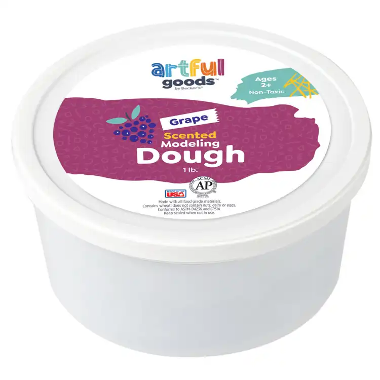Artful Goods® Scented Modeling Dough 1 Lb Tubs, Set of 6