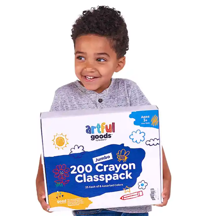 Artful Goods® Jumbo Crayon Classpack