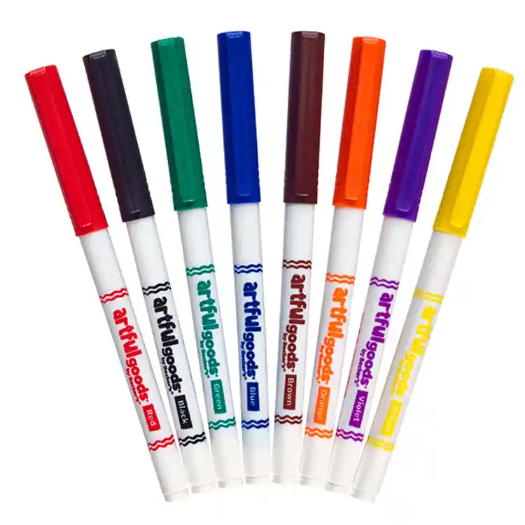 Artful Goods® Washable Markers, Fine Tip