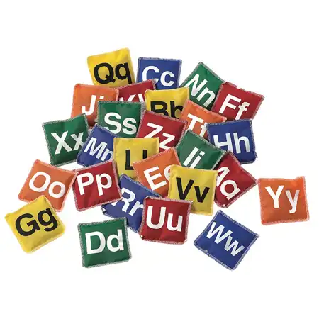 Alphabet Bean Bags