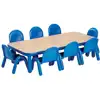 Angeles® BaseLine® Tables, Royal Blue
