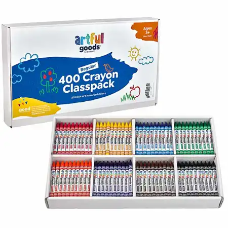 Artful Goods® Regular Crayon Classpack