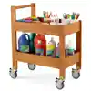 Outdoor Paint Wall & Supply Cart