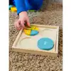 Wooden Fractions Puzzle