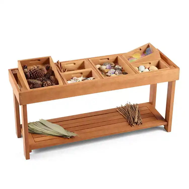 Outdoor Sorting Table & Boxes Set