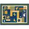 Baby Love Bold Colors Rug, Rectangle 5'4" x 7'8"