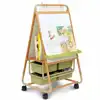 Bamboo Double-Sided Teaching Easel