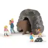 Bear Cave & Wooden Figures Set
