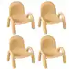 Becker's Beginnings Infant & Toddler Table & Chairs Sets, Maple