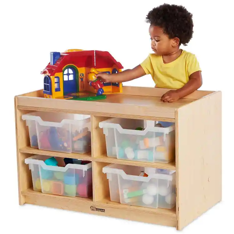 Becker's Infant & Toddler Tray Storage, Hidden Hardware