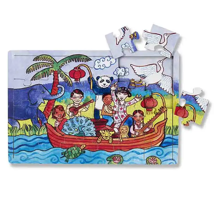 Becker's World Playground Puzzle Set