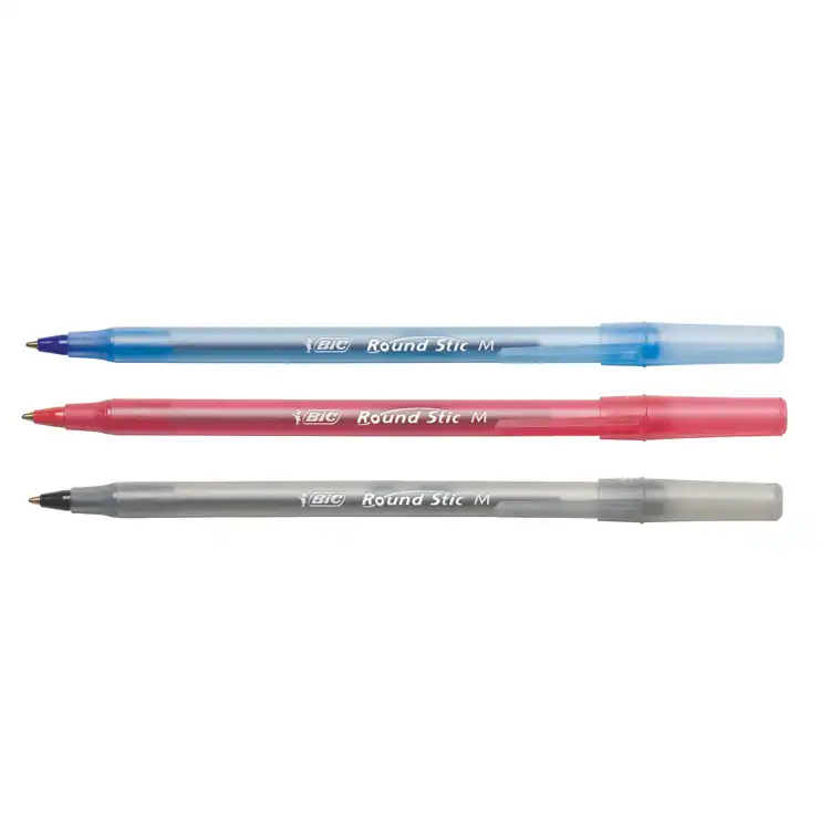 Bic® Medium Point Round Stic® Pens