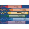 Bilingual Crayons Rug