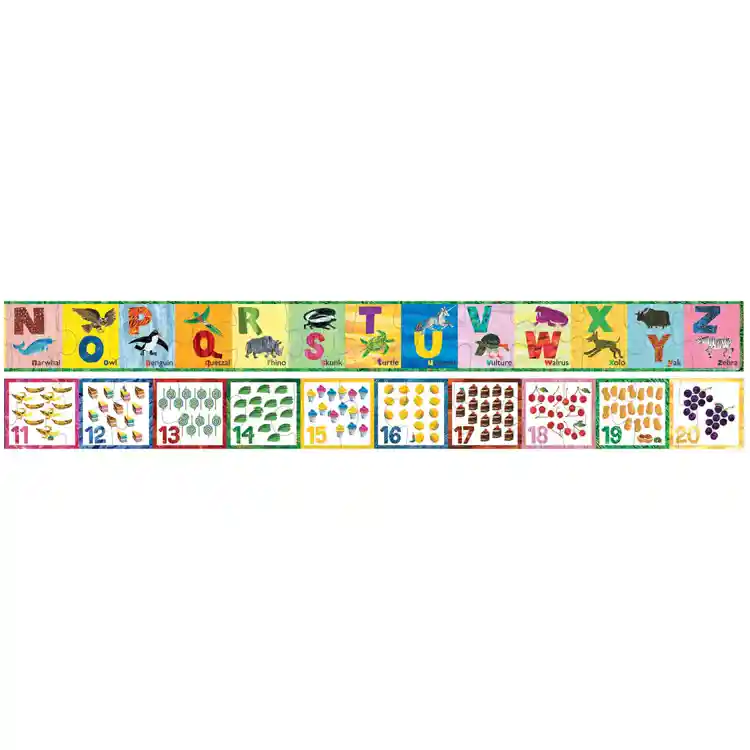 Double-Sided Alphabet & Counting Floor Puzzle