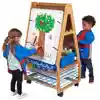 Bamboo Double-Sided Art Easel