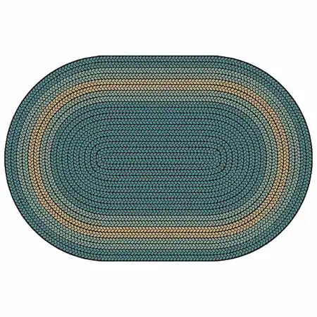 Braidful Nature Colors Rug