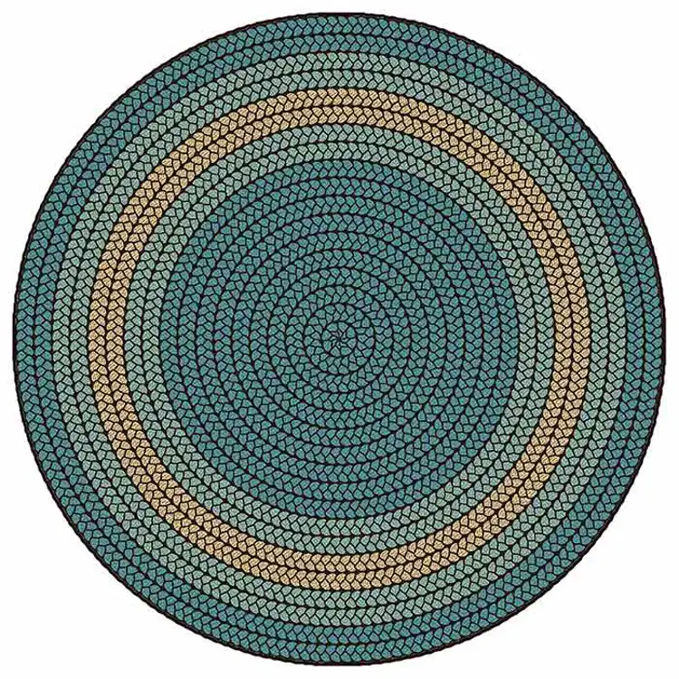 Braidful Nature Colors Rug