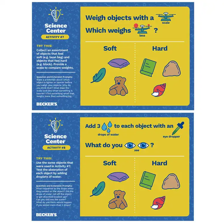 Becker's Science Center Activity Cards