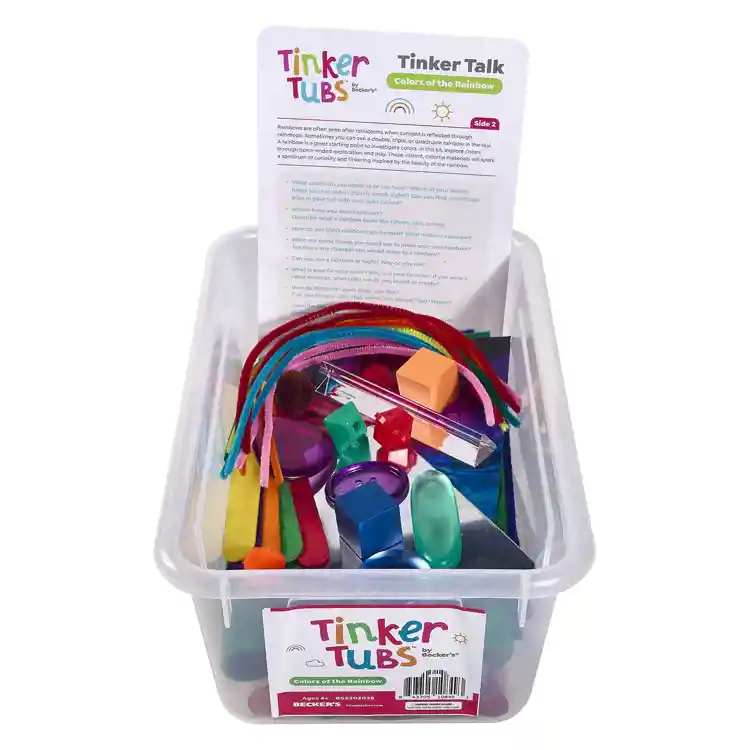 Becker's Colors of the Rainbow Tinker Tub