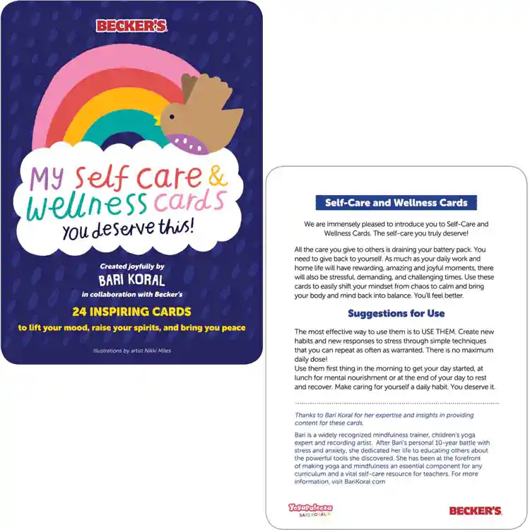 Becker's My Self-Care & Wellness Cards