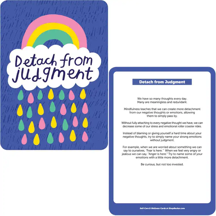 Becker's My Self-Care & Wellness Cards & Poster Set