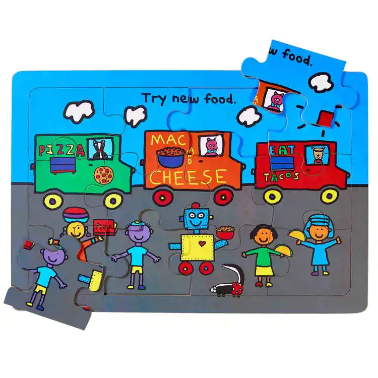 Becker's Todd Parr Be Who You Are Puzzle Set