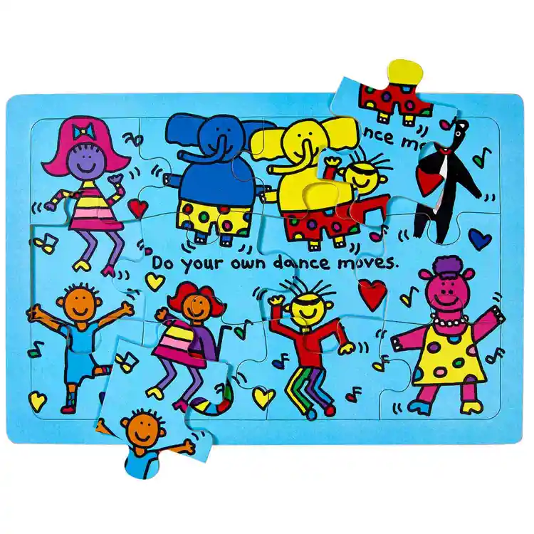 Becker's Todd Parr Be Who You Are Puzzle Set