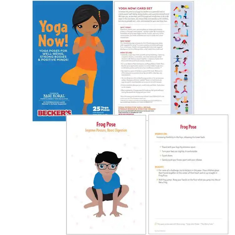 Becker's Yoga Now! Card Set