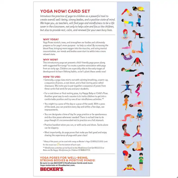 Becker's Yoga Now! Card Set