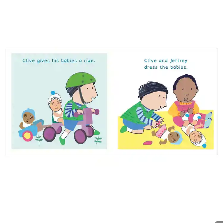 Clive & Rosa Board Book Set