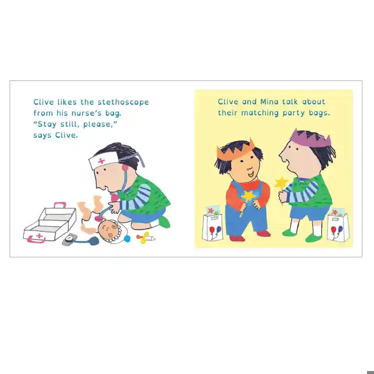 Clive & Rosa Board Book Set