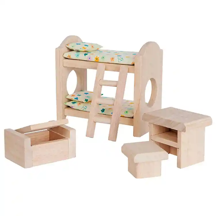 My First Dollhouse & Furniture Set