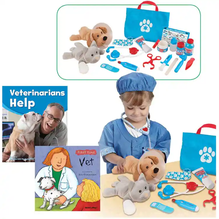 Becker's "I'm A Vet" Dramatic Play Kit