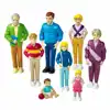 Caucasian Pretend Play Family