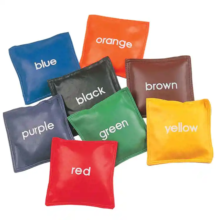 Colored Bean Bags, Set of 8