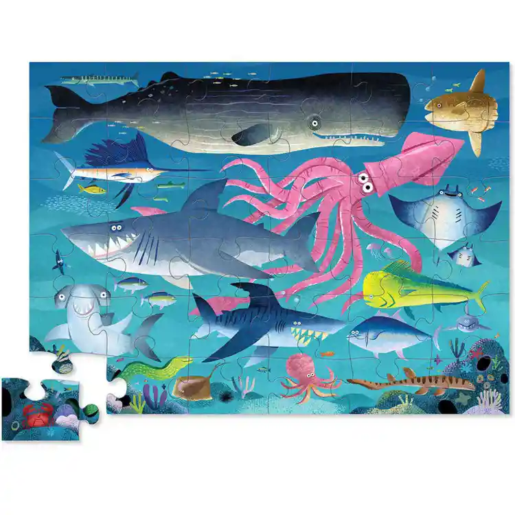 Space, Land & Sea Floor Puzzle Set