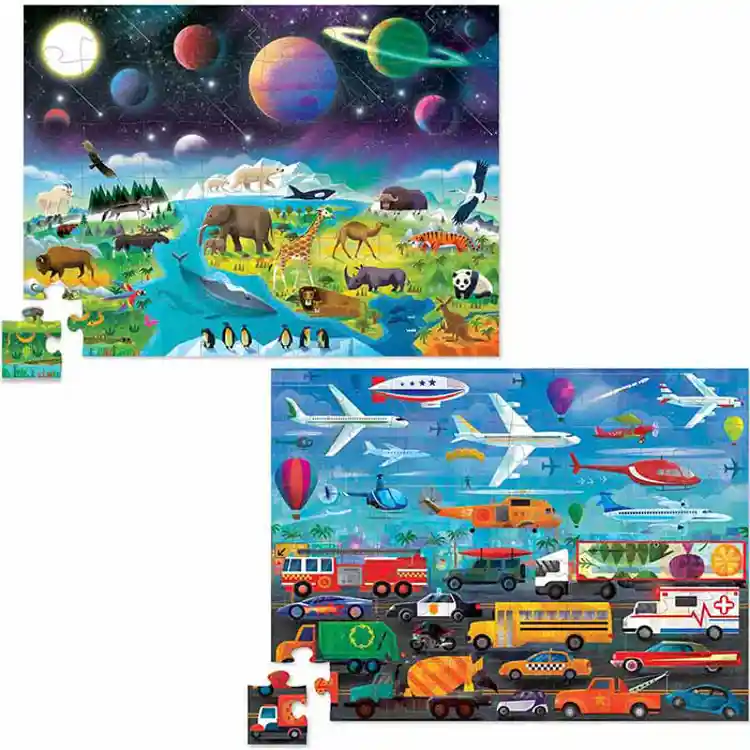 Above & Below Puzzles, Land & Air