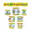 One World Germ Busters Bulletin Board Set